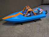 3d Printed  Brushless Remote Control Jet Boat KIT 39CM Length