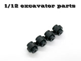 1/12 Rc Hydraulic Excavator Metal Chassis Wheel