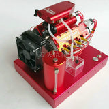 TOYAN V8 8-cylinder Gasoline Engine with Mechanical Turbo Machine Supercharged FS-V800