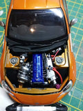 1/24 2JZ Turbo Engine with Turbo Unpainted Plastic Model KIT