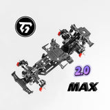 TG Super TG2.0 1/24 Rwd Rc Drift Car Frame Kit Op Part