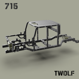 TWOLF 715 1/10 All Metal RC Pickup KIT