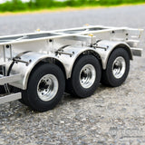 1/14 LESU Aluminum Alloy 20 Feet 40 Feet Semi-trailer Container Chassis Frame