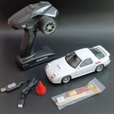 1/24 Brossé Puissance Awd Métal Shell Cadre Télécommande Dérive Moustique Voiture MINI-Q8 RTR