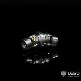 LESU Stainless Steel Universal Joint CVD Coupling 5MM for 1/14 Rc Truck Excavator Diy