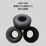 Rlaarlo Mk-07 1/7 Rc Climbing Off-road Vehicle Car Steering Seat Tire Differential Shock Absorber Original Repair Parts