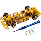 WLTOYS 1/28 284131 K969 K979 K989 K999 Rc Car Metal Upgraded Frame