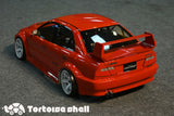 EVO5 Lancer Evolution EVO 1/10 Rc Flat Rally Drift Ca PC Car Case