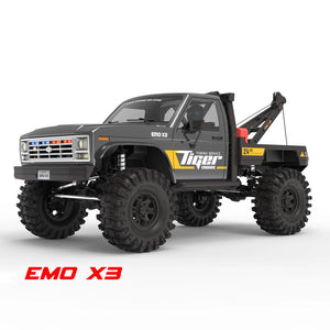 CROSSRC EMO X3 Northeastern Tigers 1/8 RC Rescu Crawler Car RTR