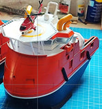 1/144 Q Version Rc Marine Engineering Ship Model KIT