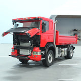 1/14 Tamiya Scania R730  4X4  REMOTE CONTROL Dump Truck with Light Sound  RTR