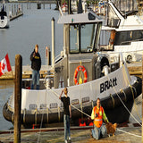1/18 Mini Bratt Tugboat Rc Bootsbausatz 