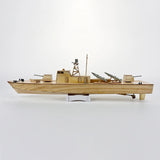 RC Missile Boat Model D-42 Diy Wooden Kit