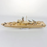 RC Missile Boat Model D-42 Diy Wooden Kit
