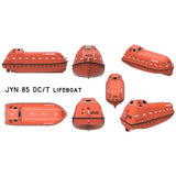 1/18 Lifeboat Model Boat Kit Assembly