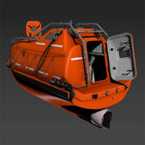 1/18 Rettungsboot-Modell-Bootsbausatz 