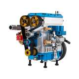 RUIFEIYA NR200 8.6cc Inline 2-cylinder 4-stroke Nitro Engine Gasoline Engine Model for 1/8 RC Car