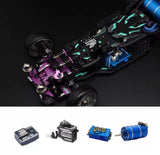 1/24 ZERORC RW00 RC drift Car RWD Rear Drive Frame