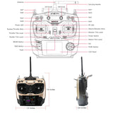 Radiolink AT9S Pro Transmitter with R9DS RX 2.4G Receiver for RC Drone