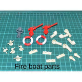 1/32 FIRE  94 Remote Control Fire Boat Model Assembly Kit