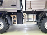 1/10 Unimog U423 RC Climbing Dump Truck metal bed box with Light sound RTR Engineering