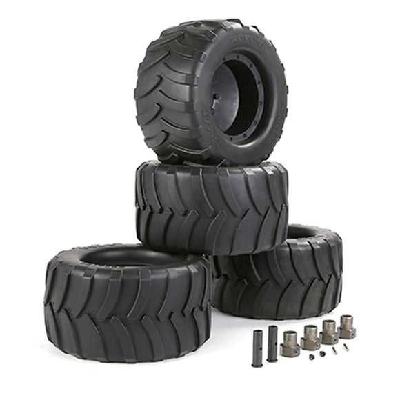 Wheel Axle Herringbone Tire Sealing Hub Assembly Kit  For 1/5 HPI ROVAN KM BAJA 5B Rc Car