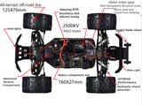 FS RACING 1/10 Brushless Off-road Rc Climbin Car Rtr