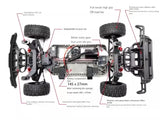 FSR 1/10 Rebel  Brushless Remote Control Electric Vehicle RTR