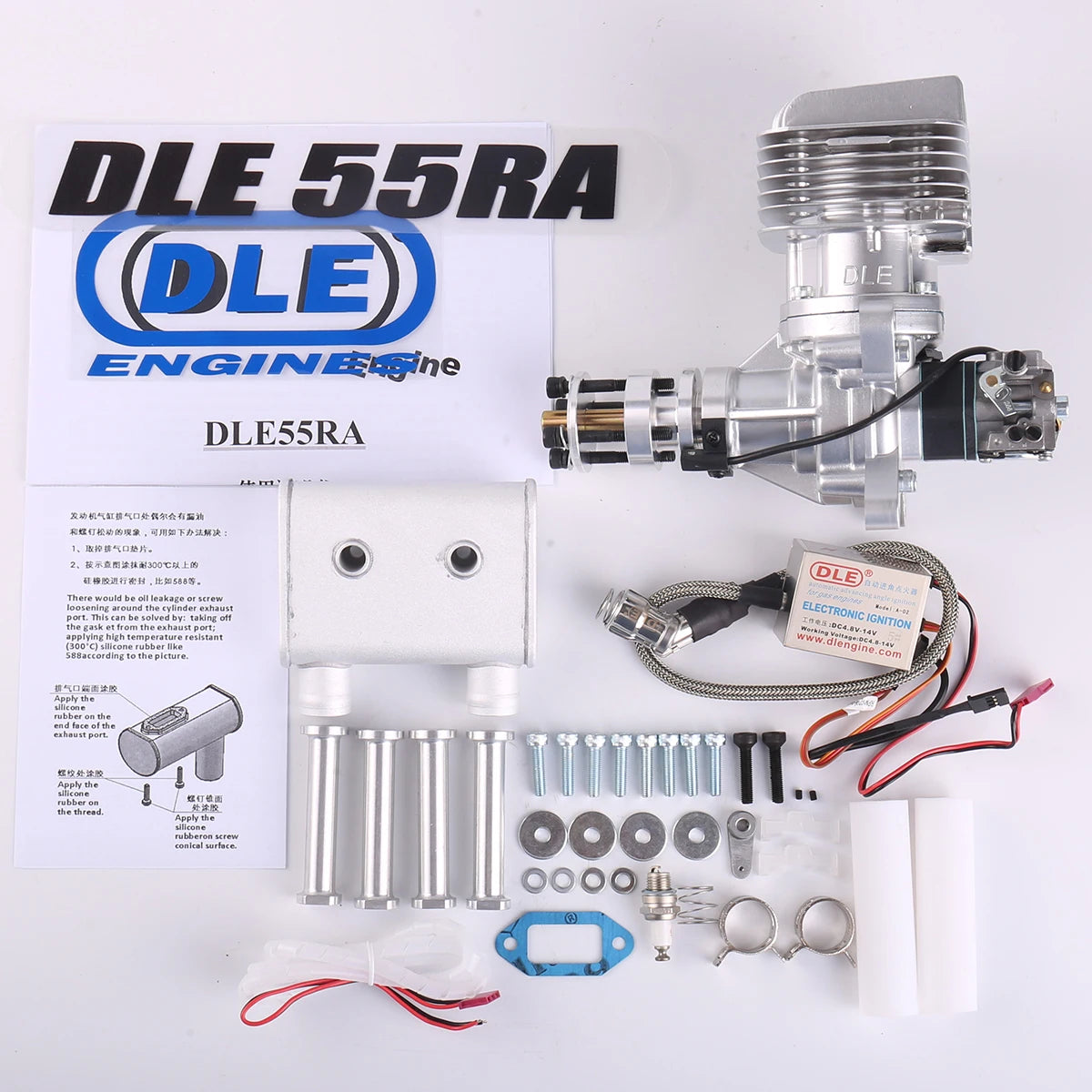 DLE 55 RA DLE GAS Engine for Rc Gas Airplane Model – VAJJEXRC