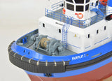 Fairplay I  1/50 Rc Port Tugboat with Light Finished Boat