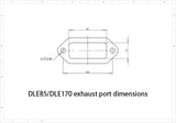 DLE170 Gasoline Engine 170CC Model  for Rc Gas Airplane