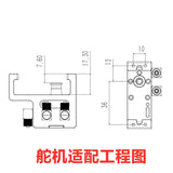 Hydraulic Oil Valve Controller with Neutral Return Oil for 1/12 Rc Hydraulic Excavator Bulldozer