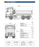 KABOLITE K3364 6X6 K3363 6x4 1/14 RC Hydraulic Dump Truck Rtr