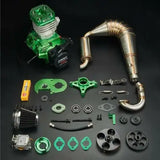 SCZ 70CC Gasoline ENGINE  Powerful + Pipe + WJ71 for 1/5 HPI KM Rovan Baja 5b 5T 5SC Rc Gasoline Car