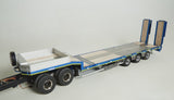 3 Axle Trailer Pallet for 1/14 Hydraulic Excavator Model Tamiya RC Tractor