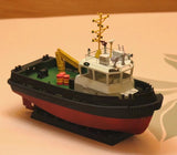 1/100 1907 Tugboat Model Damenstein Ship Boat