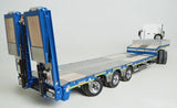 3 Axle Trailer Pallet for 1/14 Hydraulic Excavator Model Tamiya RC Tractor