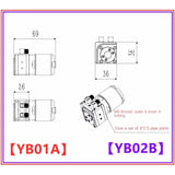 6mpa Micro Hydraulic Oil Pump for 1/14 Remote Control Engineering Vehicle Diy