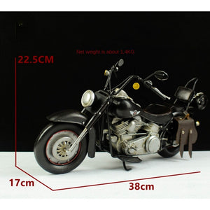 1/6 Scale Classic Retro Fat Boy  Motorcycle Alloy Model