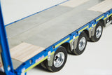 3 Axle Trailer Pallet for 1/14 Hydraulic Excavator Model Tamiya RC Tractor