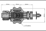 DLE 20CC DLE20RA  Two Strokes Single Cylinder Gasoline Engine for Rc Gas Airplane Model