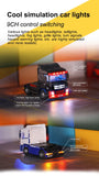 1/76 Turbo Racing C50-T Ferngesteuerter Container-Truck RTR