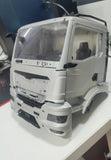 Metal Cab with Interior for  1/14 Tamiya MAN TGX  Rc Dump Truck
