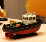 1/100 1907 Tugboat Model Damenstein Ship Boat