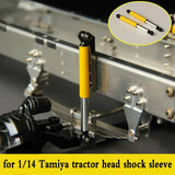 Metal  Suspension Shock Tube for 1/14 Tamiya Rc Truck Trailer