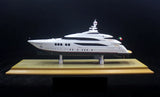 Mondo Marine 1/500 yacht plastic model with base