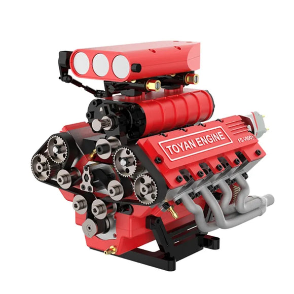 Toyan V8 FS-V800GCS Motor Gasoline Engine Model Kit for RC Car
