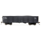 HO 1/87 Railway C64K Wide Open Car Freight Train Model