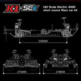 KKPIT K1-KONE-V2 K1-SCE 1/10 4WD Rc Car Kit