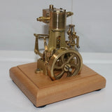 Brass Vertical Single Cylinder Steam Engine Model